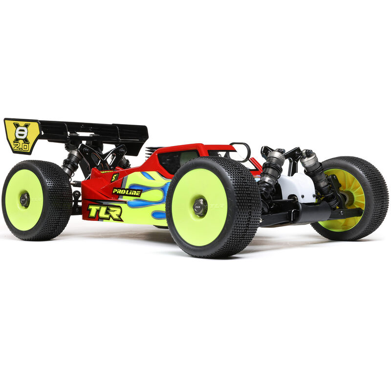 TLR 18 8IGHT-XE 2.0 Combo 4WD NitroElectric Race Buggy Kit
