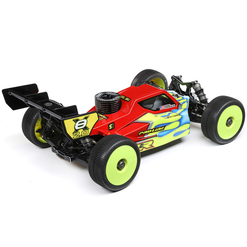 TLR 18 8IGHT-XE 2.0 Combo 4WD NitroElectric Race Buggy Kit