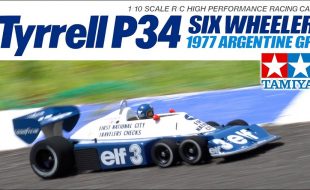Tamiya Tyrrell P34 6 Wheel 1977 Argentine [VIDEO]