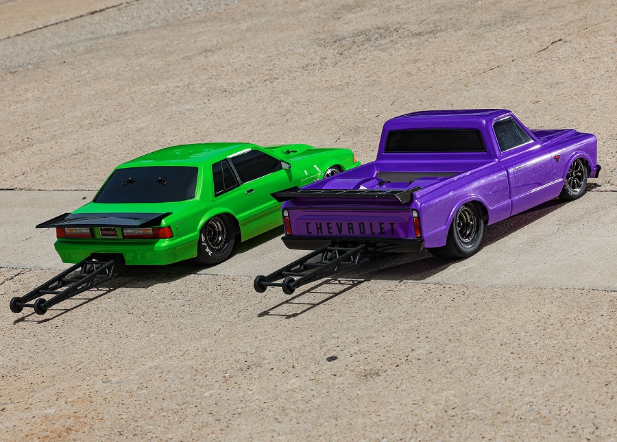 Ford Mustang 5.0 Bodies For The Traxxas Drag Slash