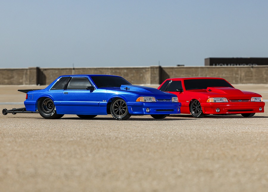 Ford Mustang 5.0 Bodies For The Traxxas Drag Slash