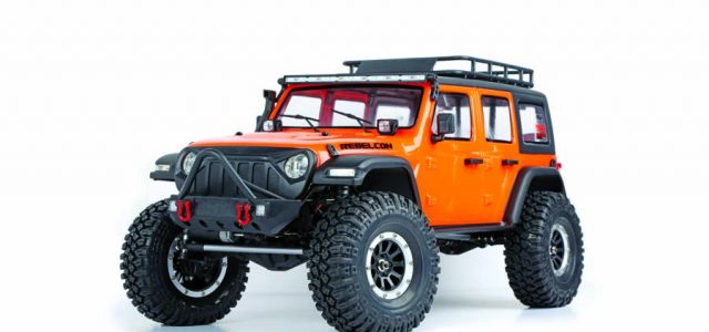 THE REAL DEAL – Rebel R/C’s Impressive Debut, the  RJ Rebelcon 1/10 4WD Scale Trail RTR