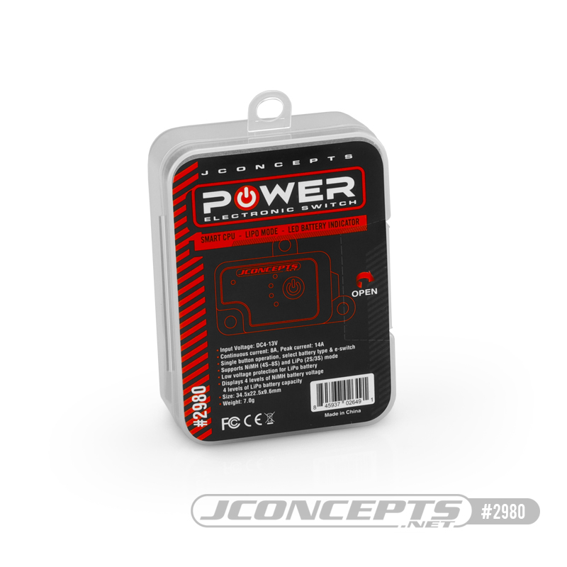 JConcepts Electronic Power Module Digital OnOff Switch