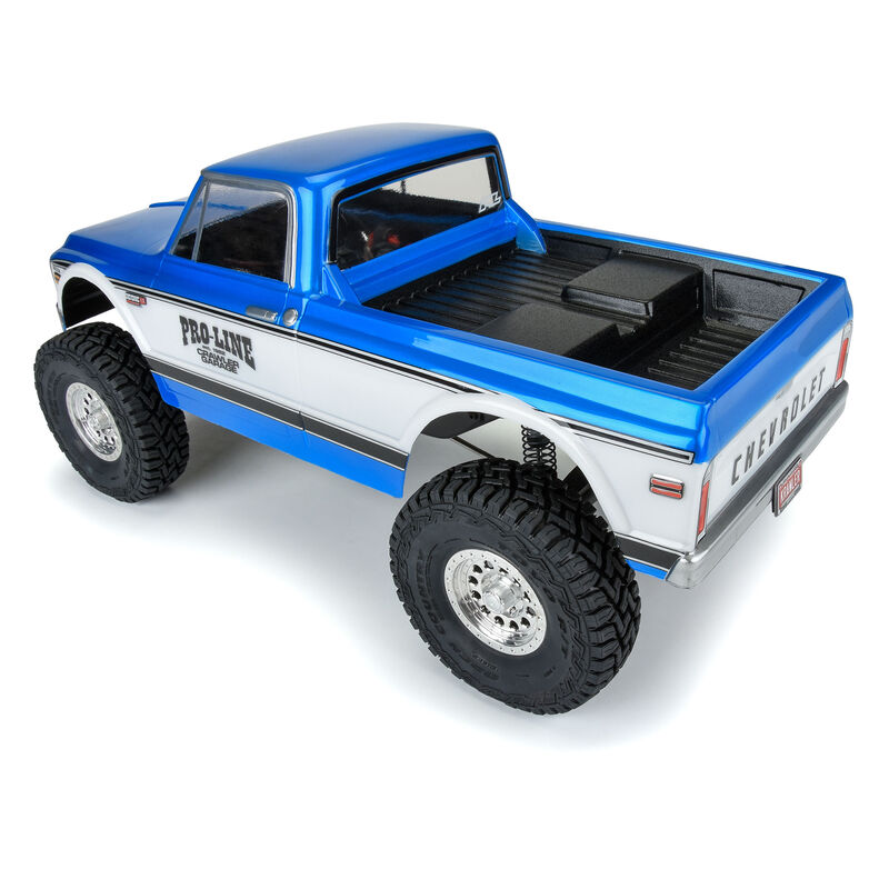 Pro-Line 1972 Chevy K-10 Clear Body For 12.3" Wheelbase 1/10 Crawlers