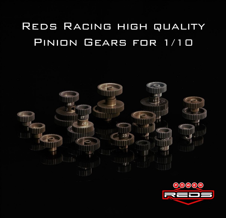 Reds Racing 1/10 High Quality Pinions