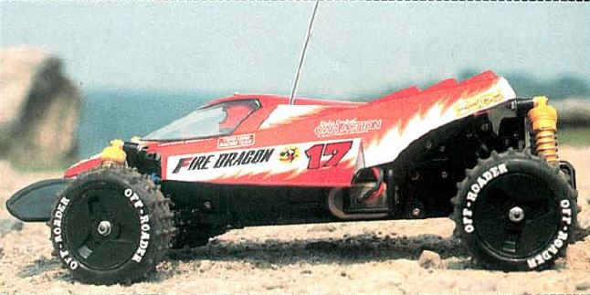 #TBT Tamiya Fire Dragon 4WD off-road Buggy Reviewed In December 1989 Issue