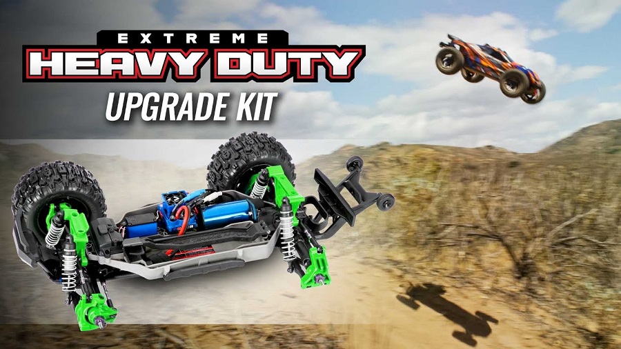Traxxas Extreme Heavy-Duty Upgrade Kit For The Hoss, Rustler 4X4 & Slash 4X4