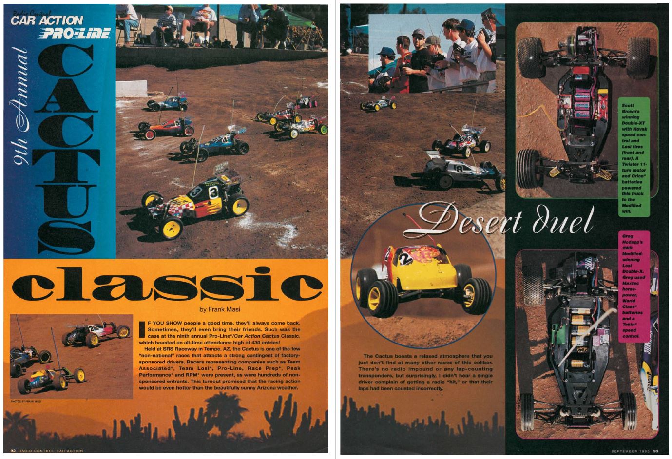 #TBT 9th Annual Cactus Classic at SRS Raceway Covered in September 1995 Issue