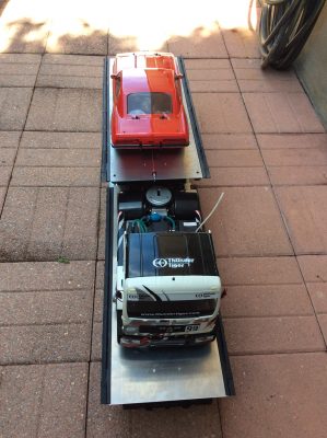 RC Car Action - RC Cars & Trucks | traxxas 2 car carrier hauler 6×6, w/hydraulics