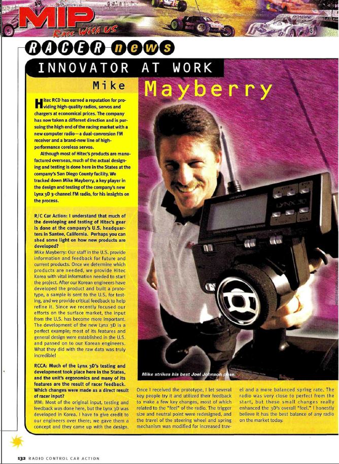 #TBT Innovator At Work - Interview With Hitec's Mike Mayberry Covered in April 1999 Issue
