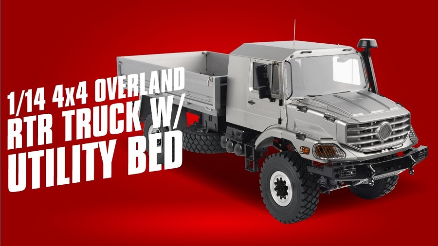 Product Spotlight On The RC4WD 114 4X4 Overland RTR Truck With Utility Bed
