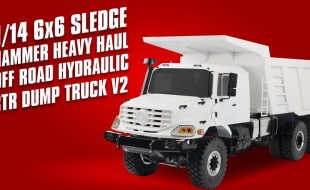 Product Spotlight On The RC4WD RTR 1/14 6×6 Sledge Hammer Heavy Haul Off Road Hydraulic Dump Truck V2 [VIDEO]