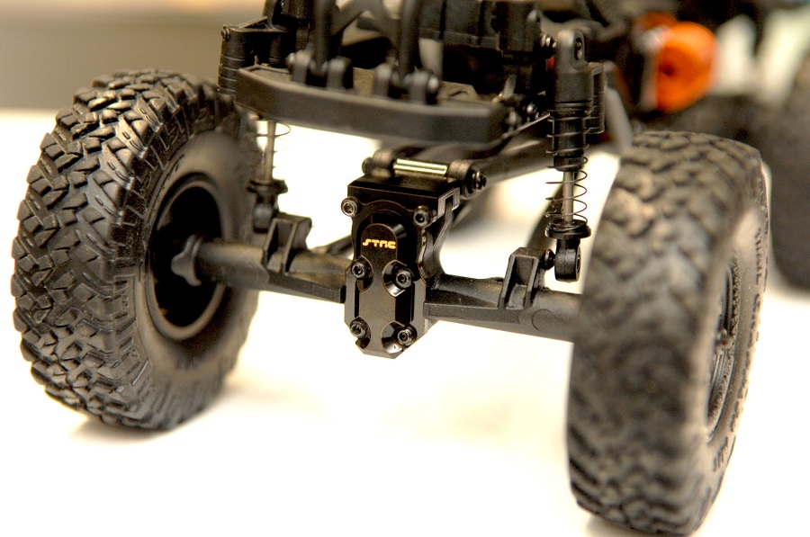 STRC Aluminum & Brass Option Parts For The Axial SCX24