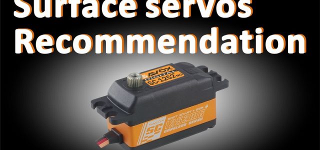 Savox Surface Servo Recommendations [VIDEO]