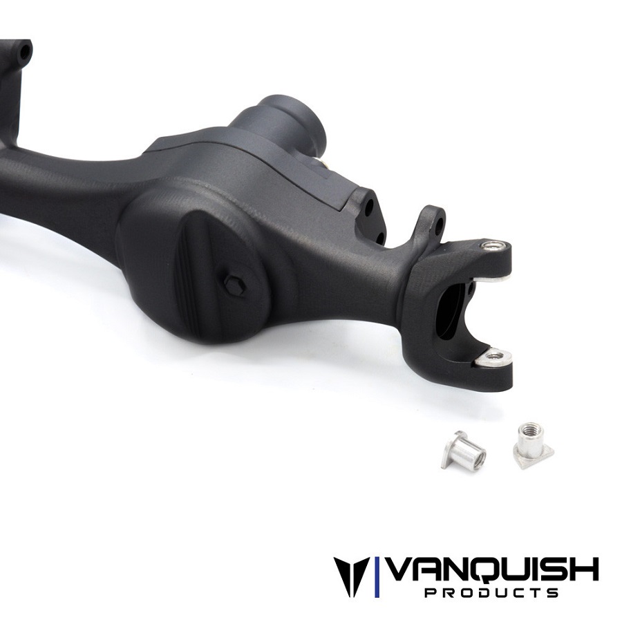Vanquish Offset F10T Aluminum Front Axle Housing For VS4-10 Based Vehicles