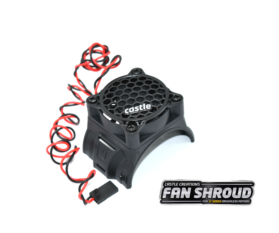 Castle Creations CC Blower Fan Shroud For 17XX Motors