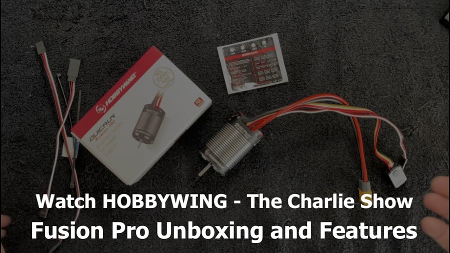 HOBBYWING Fusion Pro Unboxing & Settings