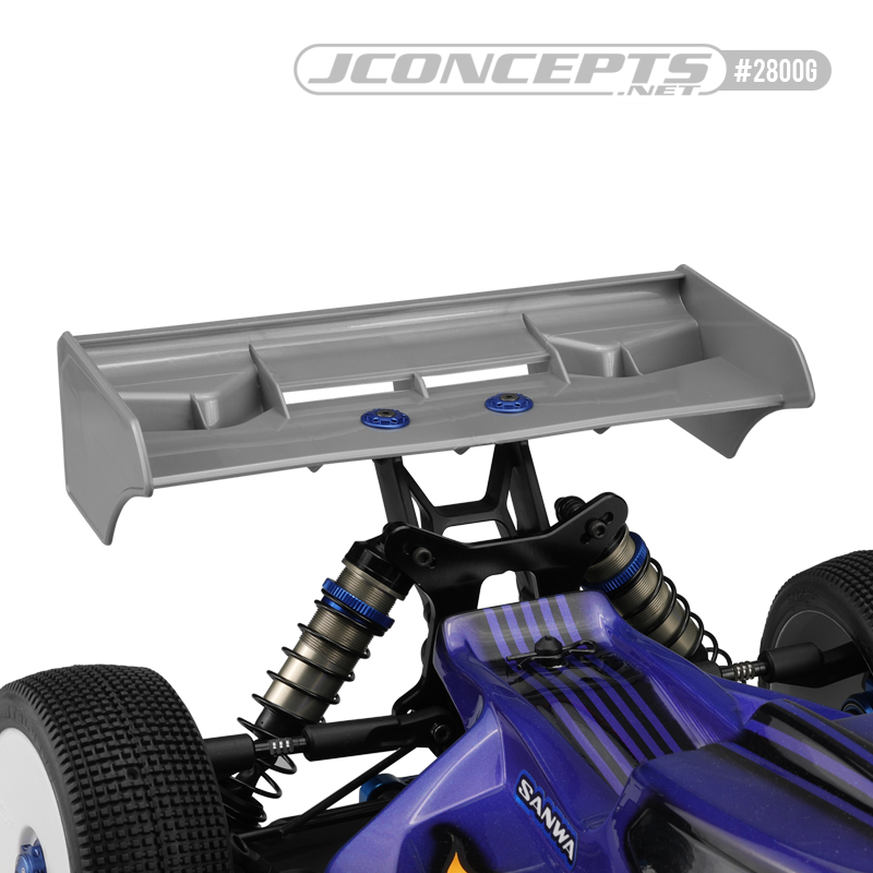 JConcepts F2I 1/8 Buggy & Truggy Wing Now Available In Gray