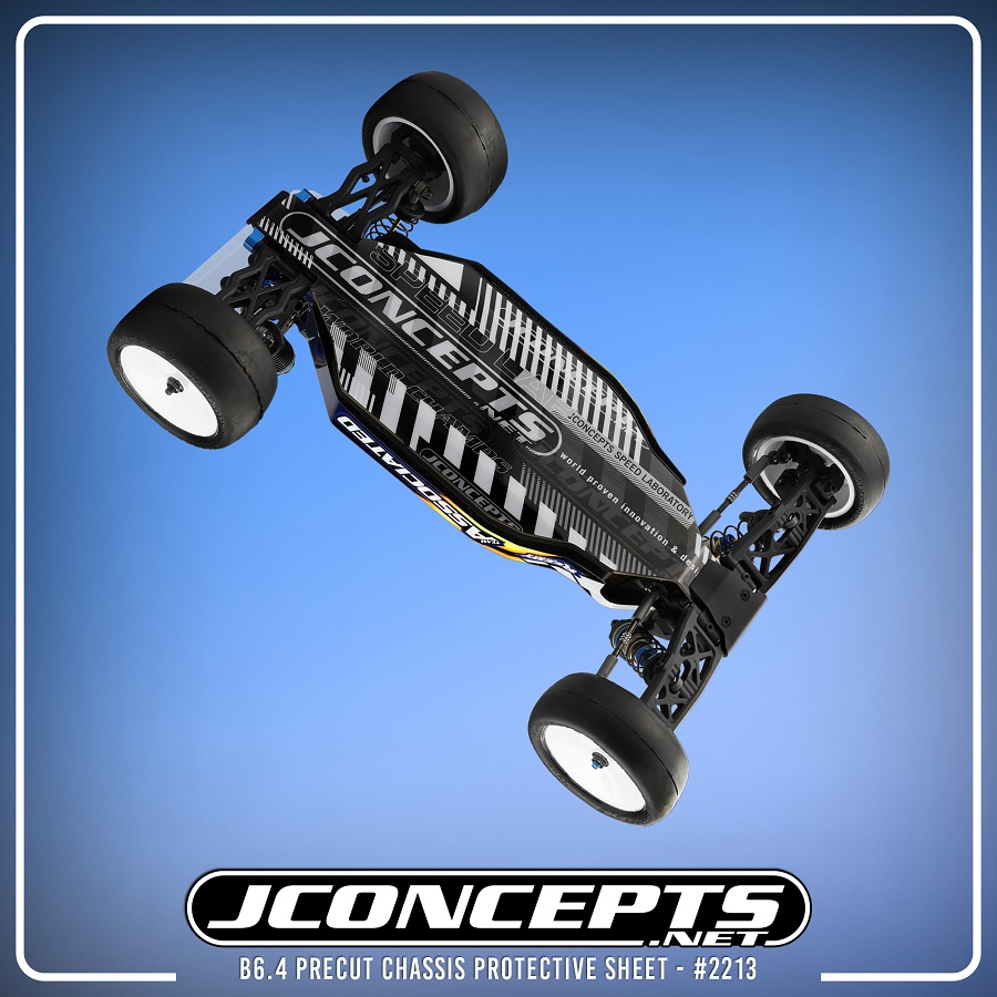 JConcepts Pre-Cut Chassis Protective Sheet For The B6.4