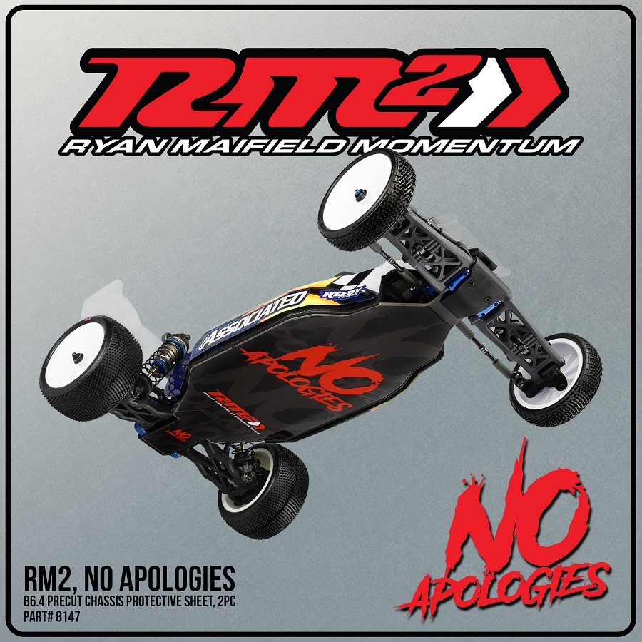 JConcepts RM2 Pre-Cut Chassis Protective Sheet For The B6.4