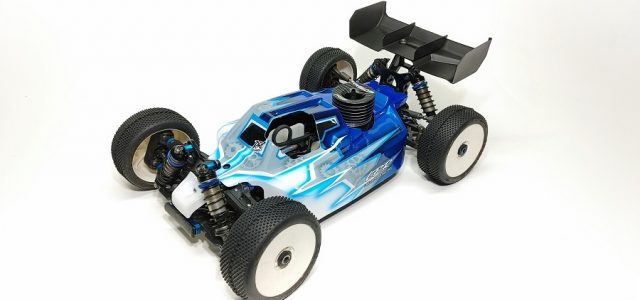 Leadfinger Racing Beretta Clear Body For The Team Associated RC8B4
