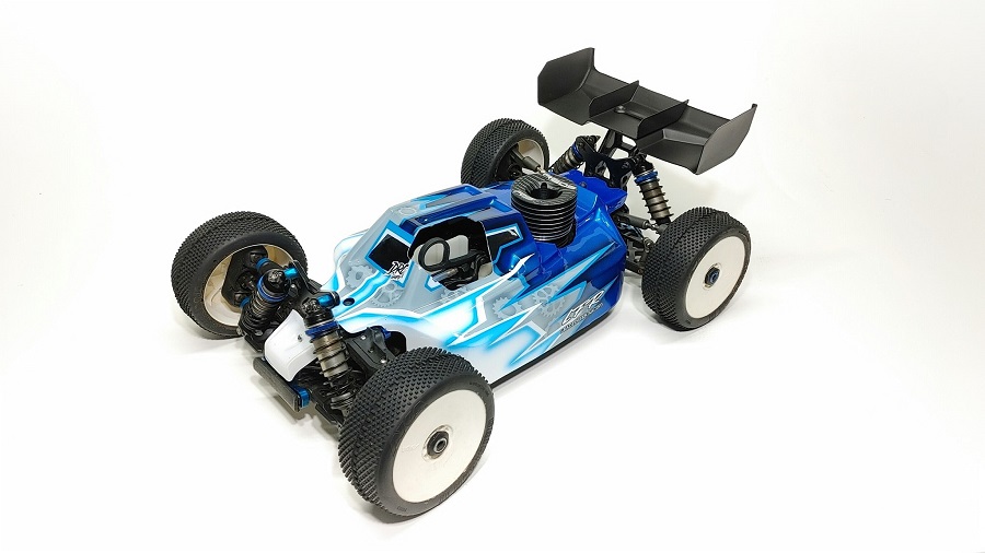 Leadfinger Racing Beretta Clear Body For The Team Associated RC8B4
