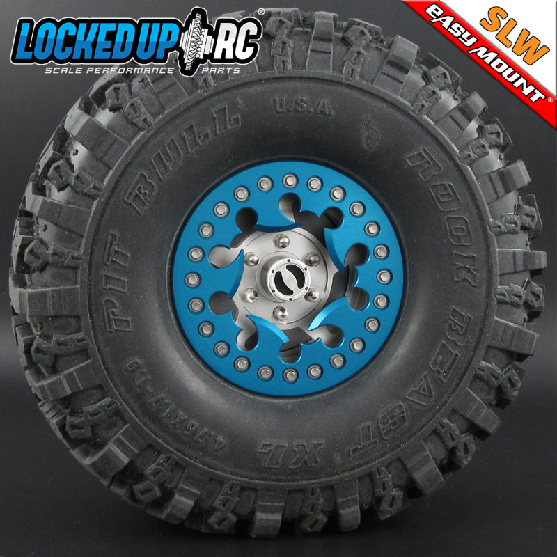 Locked Up RC 1.9” EG1 Blue Beadlock Ring