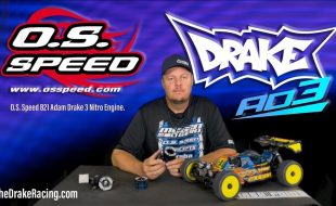 O.S. Speed B21 Adam Drake 3 Nitro Engine [VIDEO]
