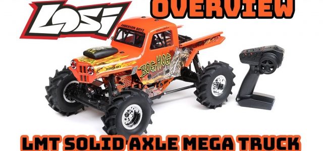 Overview: Losi LMT 4WD Solid Axle Mega Truck Brushless RTR [VIDEO]