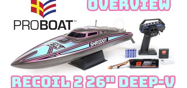Overview: Pro Boat Recoil 2 26″ Self-Righting Brushless Deep-V RTR [VIDEO]