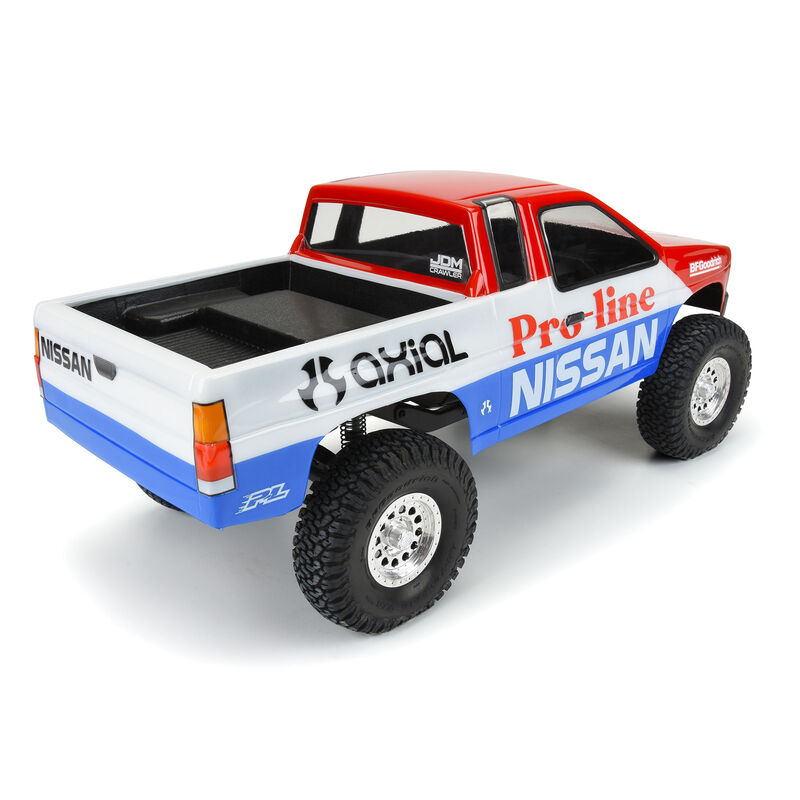 Pro-Line 1987 Nissan Hardbody D21 Clear Body For 1/10 12.3" Wheelbase Crawlers