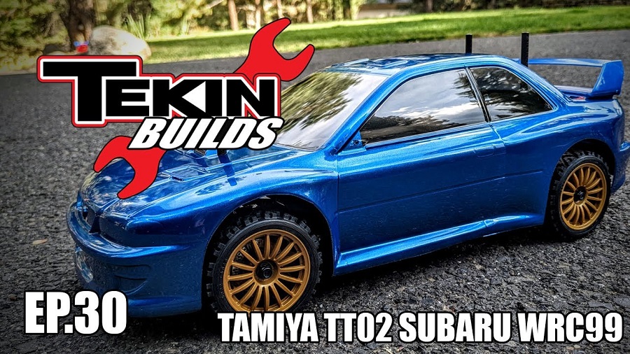 Tekin Builds Ep.30 Tamiya TT-02 Subaru Impreza WRC99 Rally Car