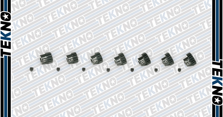 Tekno RC MOD 0.8 (32 Pitch) Pinion Gears