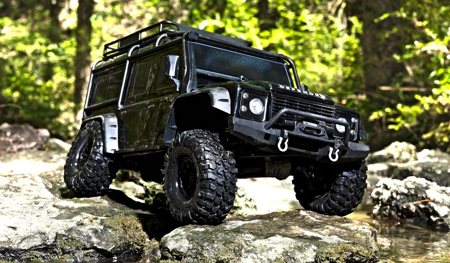 Traxxas TRX-4 Land Rover Defender Now Available In Black