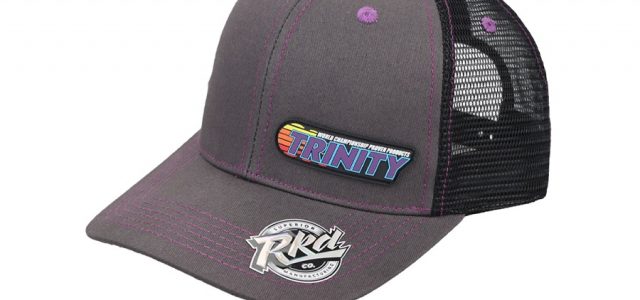 Trinity 2023 Trucker Hat With Purple Stitching