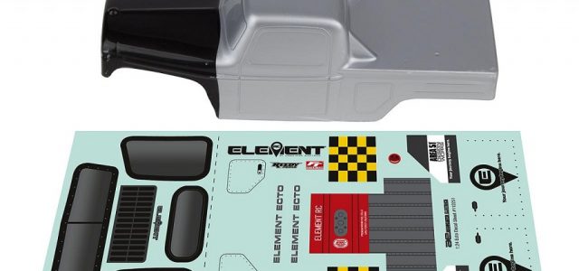 Element RC Enduro24 Ecto Clear & Painted Bodies + Body Accessories Set