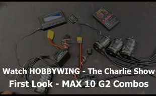 First Look At The HOBBYWING Max 10 G2 ESC & EZ Run G3 Motor [VIDEO]