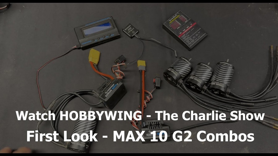 First Look At The HOBBYWING Max 10 G2 ESC & EZ Run G3 Motor
