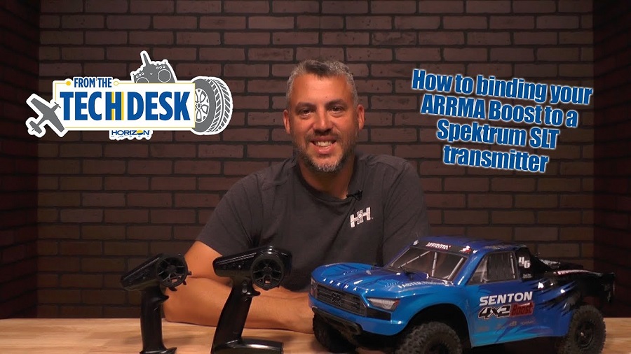 How To Binding Your ARRMA Boost To A Spektrum SLT Transmitter