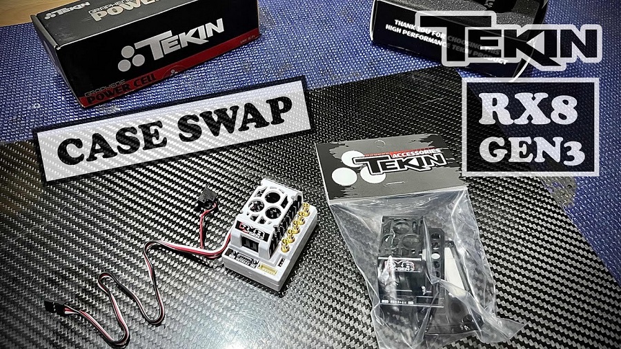 How To Changing A Tekin RX8 Gen3 Case From White To Black