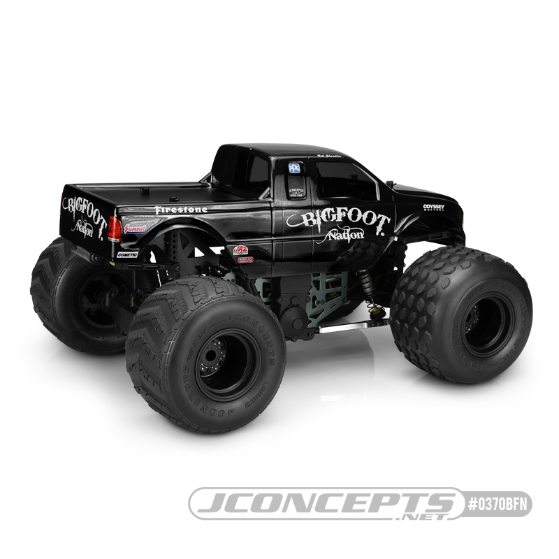 JConcepts 2005 Ford F-250 Super Duty BIGFOOT Nation Clear Body