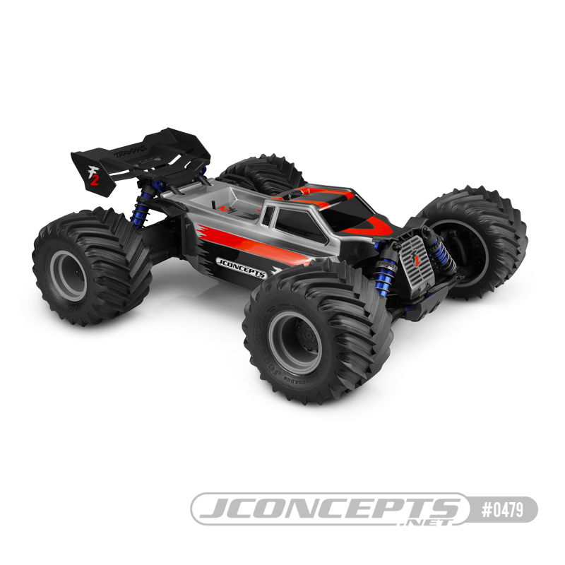JConcepts F2 Clear Body For The Traxxas Sledge