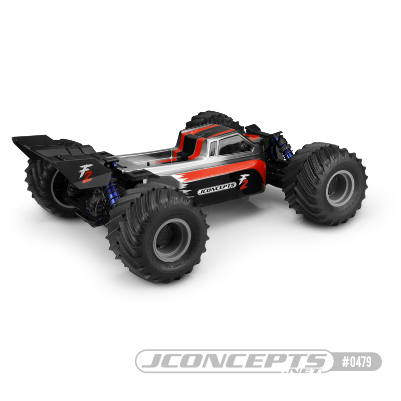 JConcepts F2 Clear Body For The Traxxas Sledge
