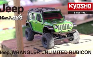 Kyosho Mini-Z 4×4 Jeep Wrangler Unlimited Rubicon With Accessory Parts [VIDEO]