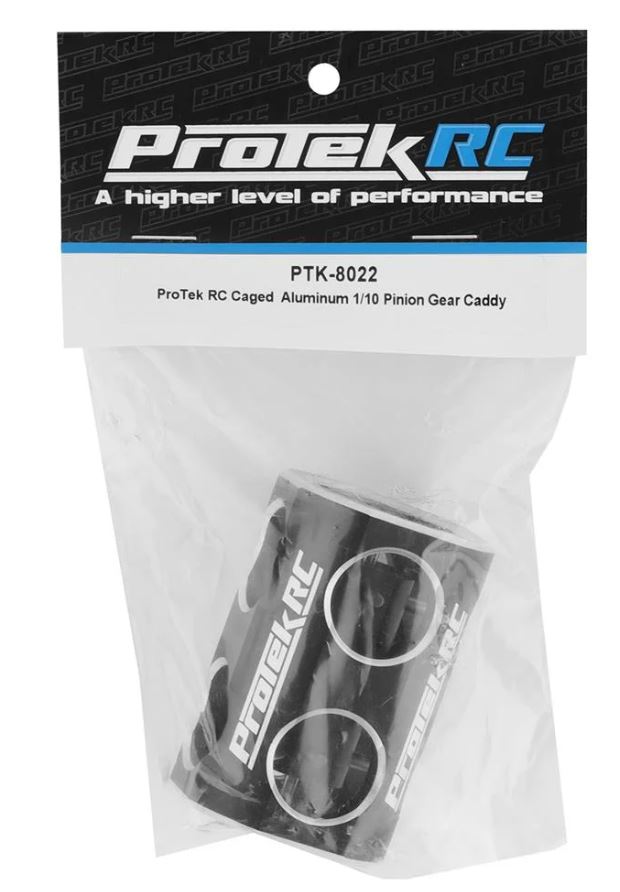 ProTek RC Caged Aluminum 1/10 Pinion Gear Caddy