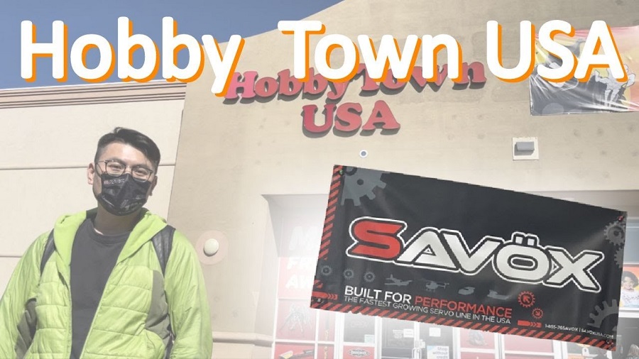 Savox Visits HobbyTown USA