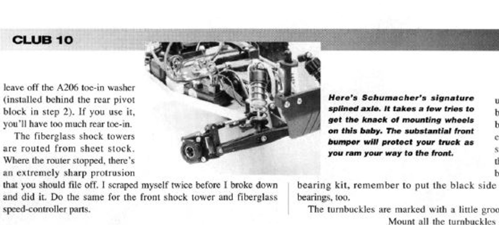 #TBT Schumacher Club 10 stadium truck Reviewed in the February 1993 Issue
