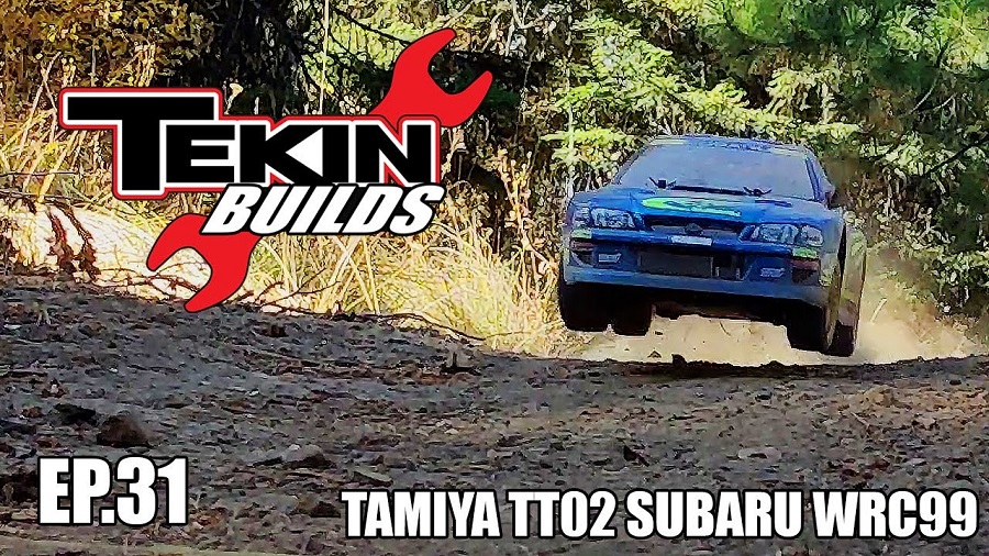 Tamiya TT-02 Subaru WRC99 RC Rally Car Tekin Builds Ep.31