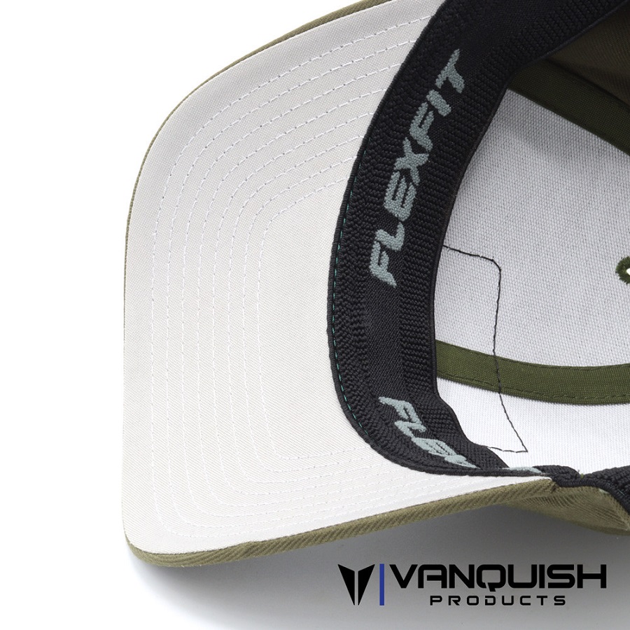 Vanquish Olive Patch & CompStance Flex Fit Hats
