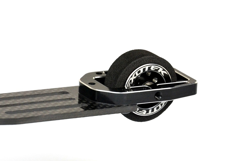 Exotek Pro Single Wheel Carbon Fiber Wheelie Bar Set For The B6.4 & B6.3